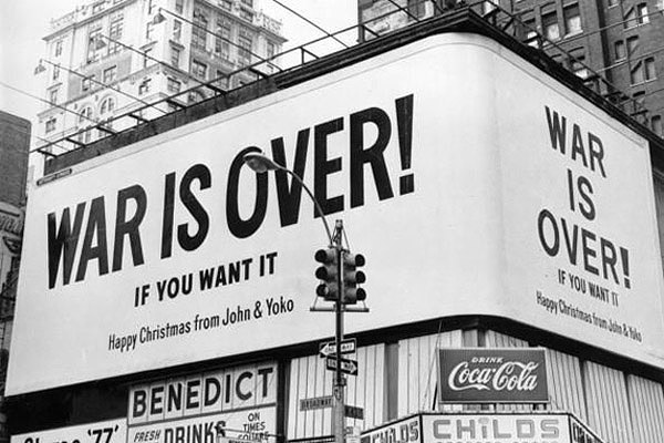 War is Over if You Want it